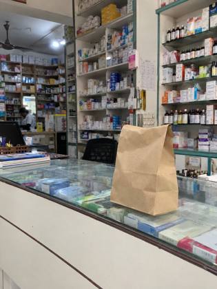 Pharmacy counter