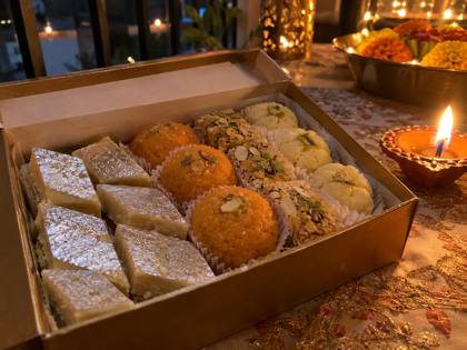 Box of Diwali sweets