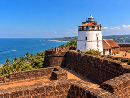 Fort Aguada and lighthouse