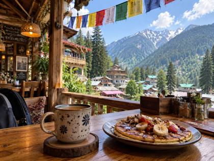 Café in Old Manali