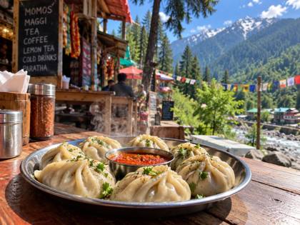 Plate of momos