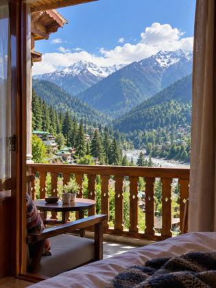 View from the hotel room