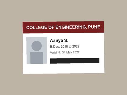 College ID card