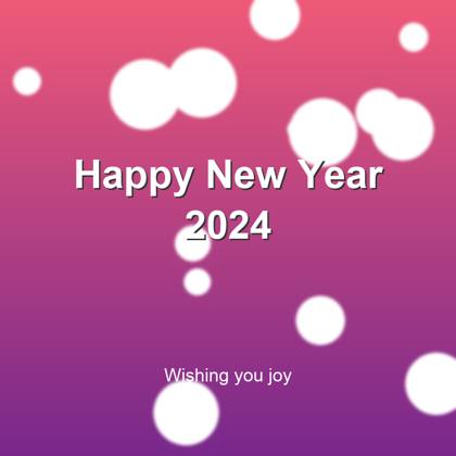 Forward: Happy New Year 2024
