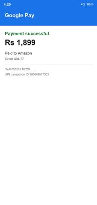 Online order